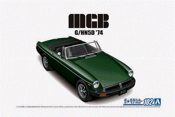 Aoshima 05686 1/24 MGB Mk.3 BLMC G/HN5D MK-3 ’74 Model Kit